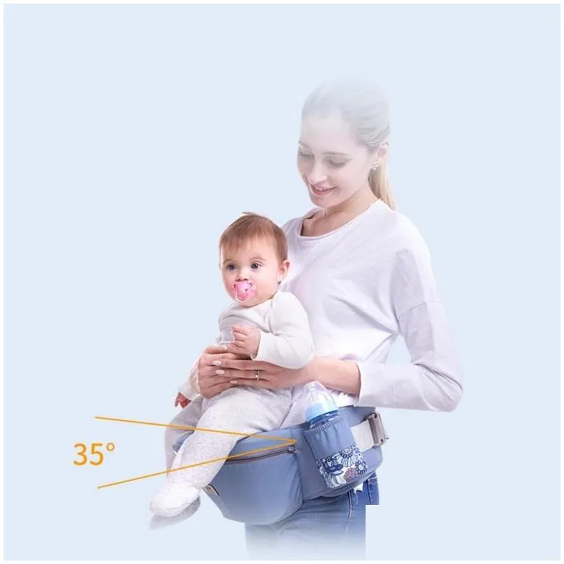 baby carrier sling portable child suspenders backpack thickening shoulders 360 ergonomic hoodie kangaroo baby carrier4289088