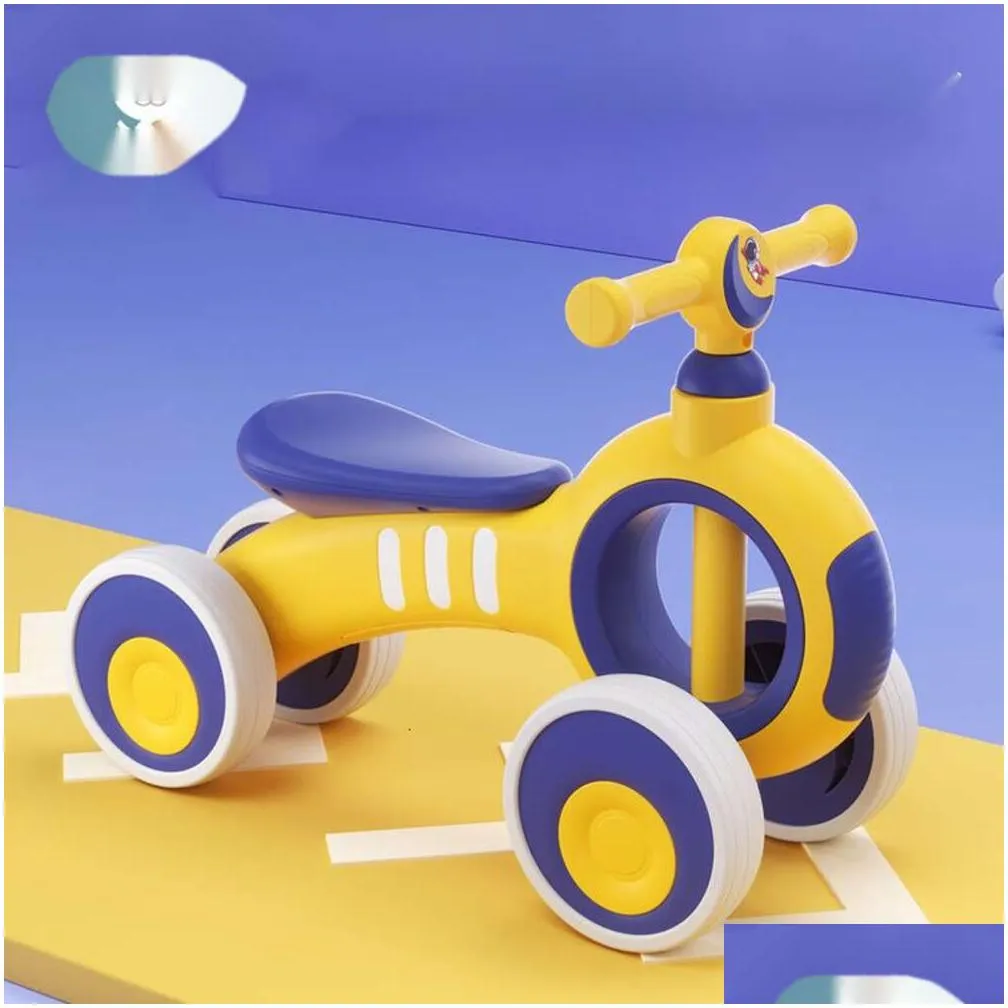children`s balance bike year 1 to 3 years old, without pedals, car, children`s bike, slide car