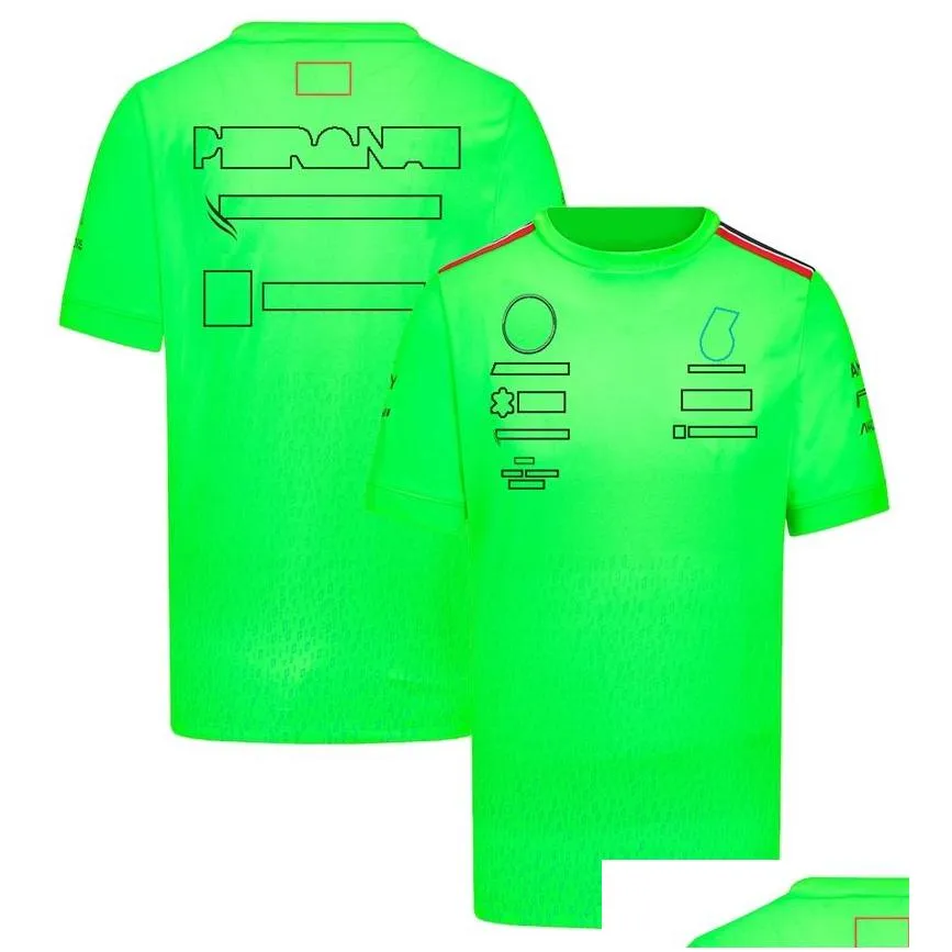 2023 new f1 racing suit summer t-shirt team driver t-shirt men`s polo shirt can be customized.