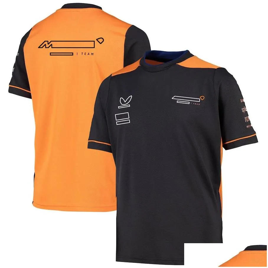2022 new f1 t-shirt summer racer short-sleeved formula 1 t-shirts men`s polo shirts car fans jersey racing team logo t-shirt plus size