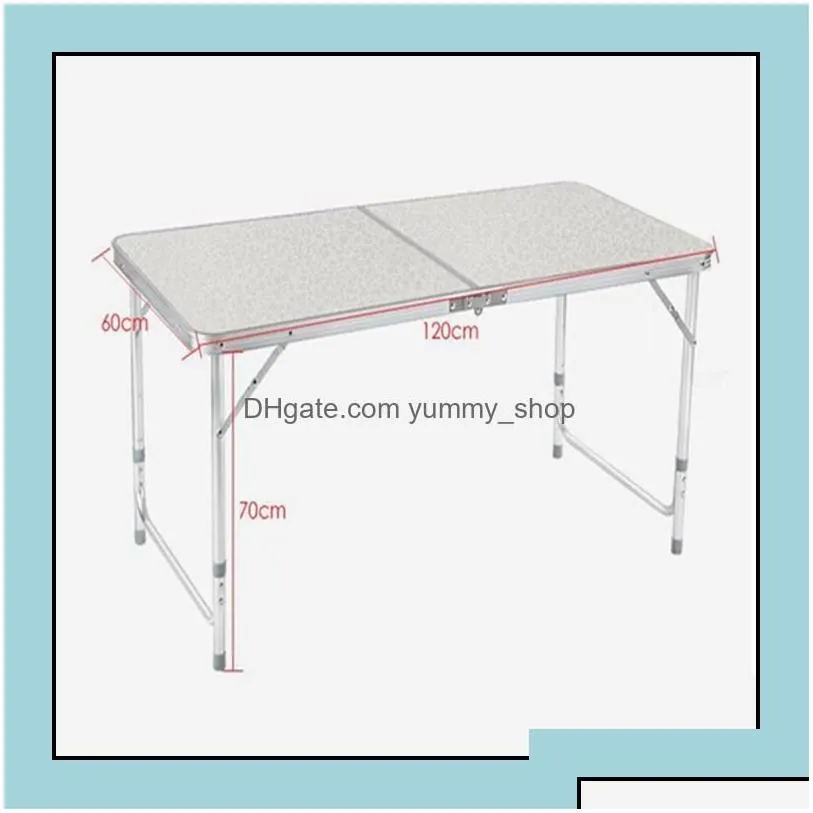 garden sets garden sets 4ft 48 inch portable mtipurpose folding table in white for cam party indoor home use zwl269 drop delivery fu