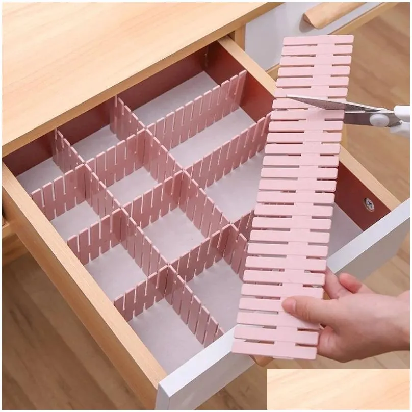 drawer organizer divider adjustable household storage cabinet combination partition underwear socks sundries cajones escritorio