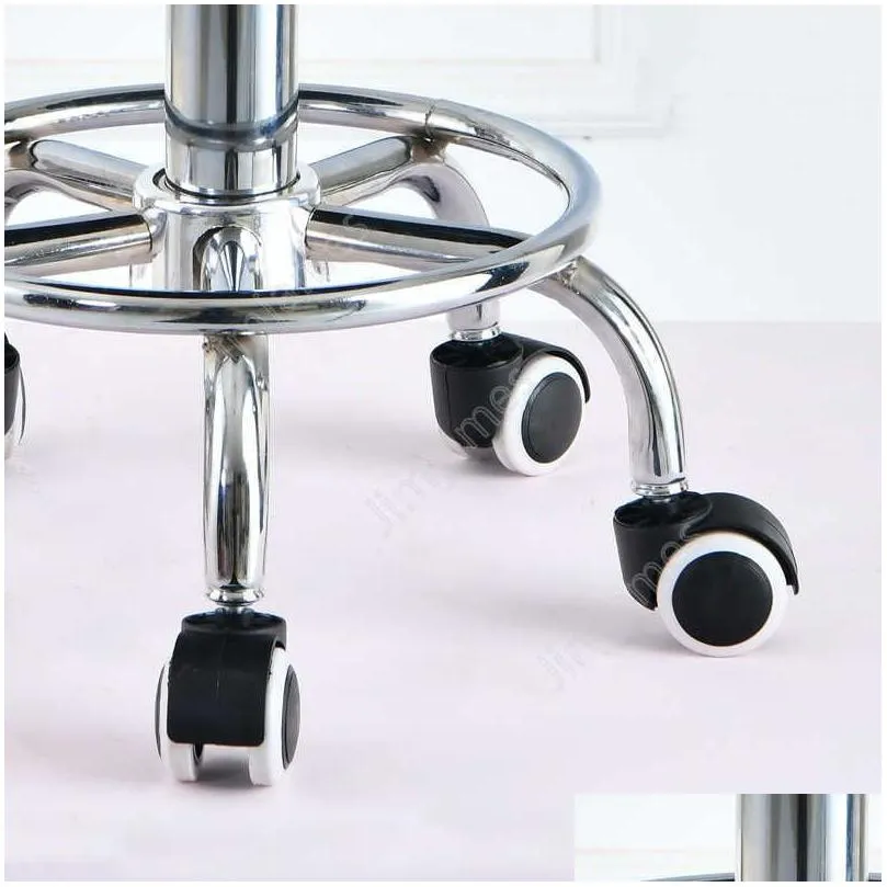 hydraulic adjustable salon stool swivel rolling tattoo chair spa massage commercial furniture sea shipping daj314