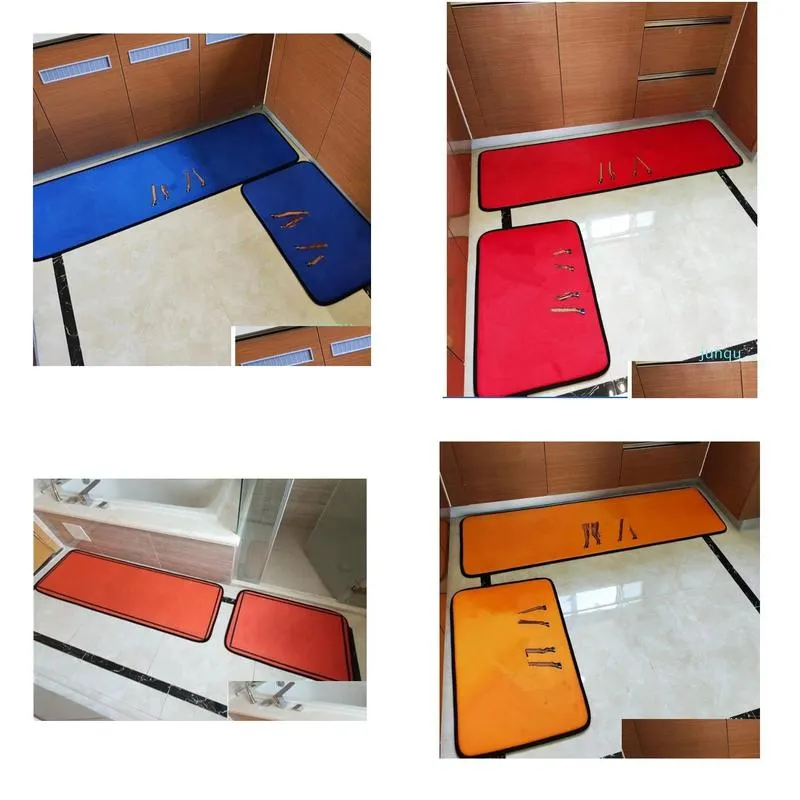 printing bath mats and shower room set modern style non-slip beside bathtub cover mat microfiber