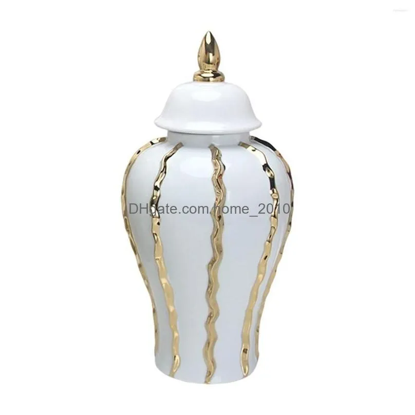 storage bottles ceramic ginger jar porcelain jars centerpiece bud vase handicraft