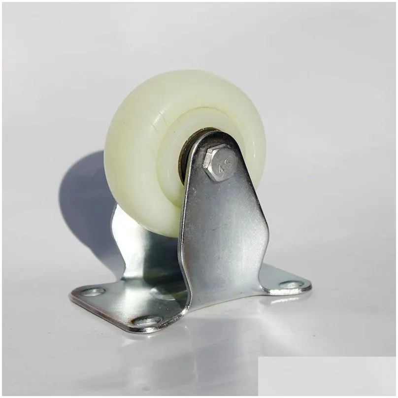 3inch caster nylon wheel bearing caster directional mute industrial small carts medical bed wheel trailer wheel