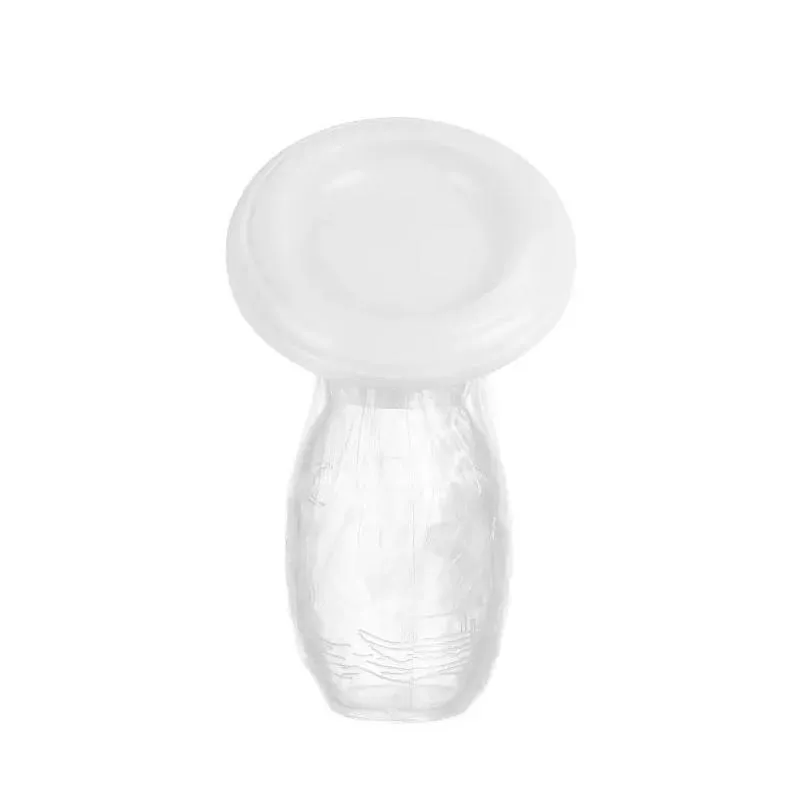 manual breast pump feeding collector anti-overflow milk breastpumps nipple suction with cover