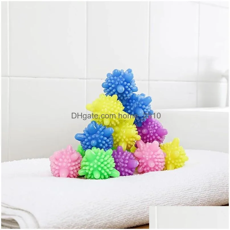 magic laundry products wash tool reusable pvc dryer ball for bathroom washing ball machine cleaning drying fabric softener balls