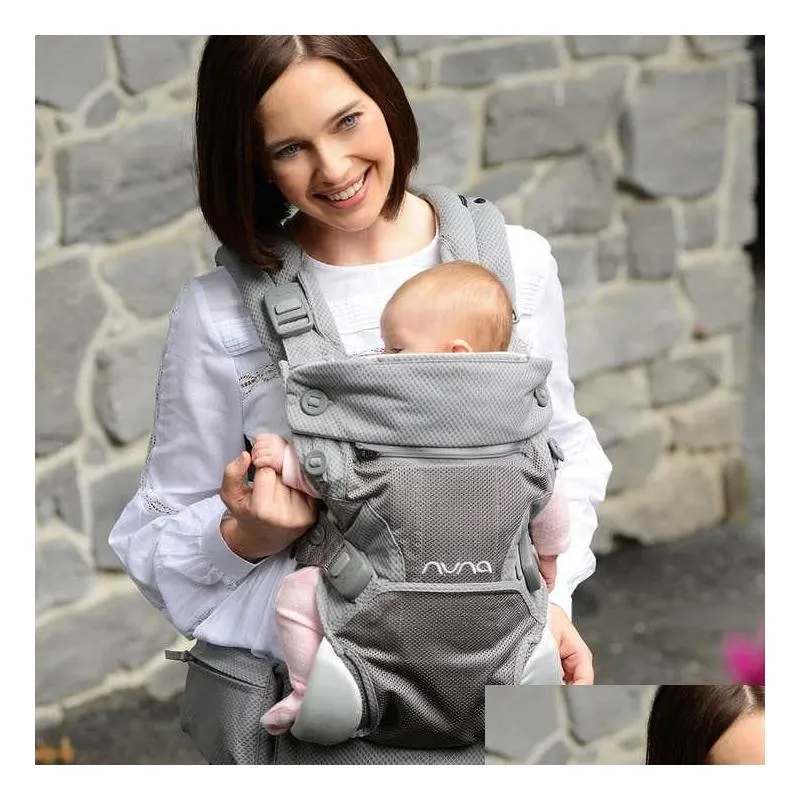 carriers slings backpacks nuna cudl ergonomic baby carrier infant hip seat kangaroo sling front facing for travel activity gear7555962