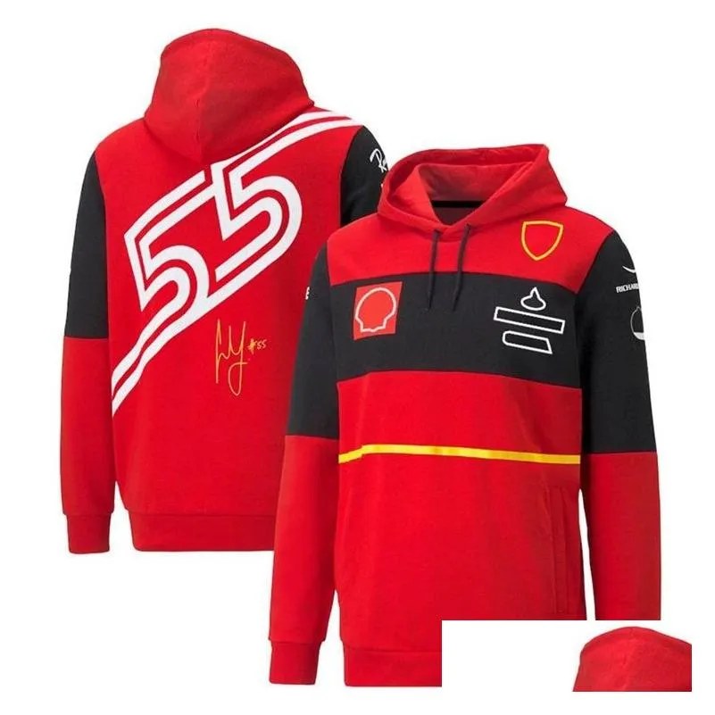 f1 formula one sweater 2022 new zipper racing suit men`s team hoodie casual sports sweater