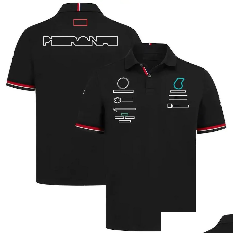 f1 t-shirt formula 1 team racing t-shirt polo shirts fans summer casual quick dry sports short sleeve f1 shirts men`s jersey top