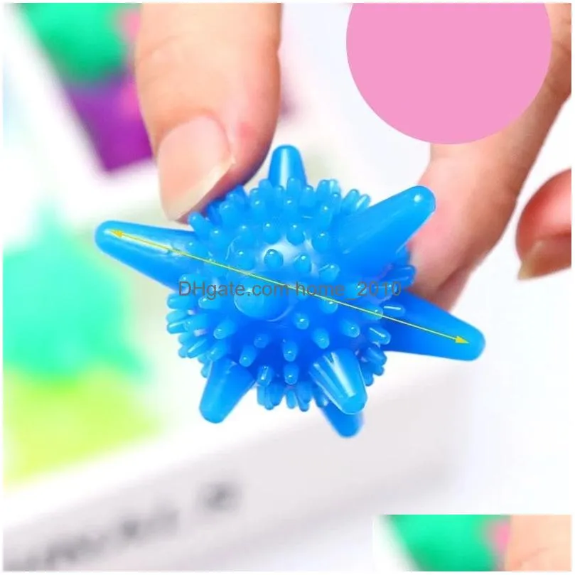 magic laundry products wash tool reusable pvc dryer ball for bathroom washing ball machine cleaning drying fabric softener balls