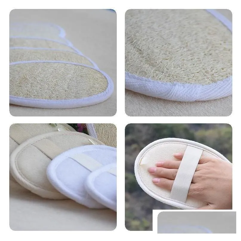 natural loofah pad loofah scrubber remove the dead skin loofah pad sponge for home or hotal