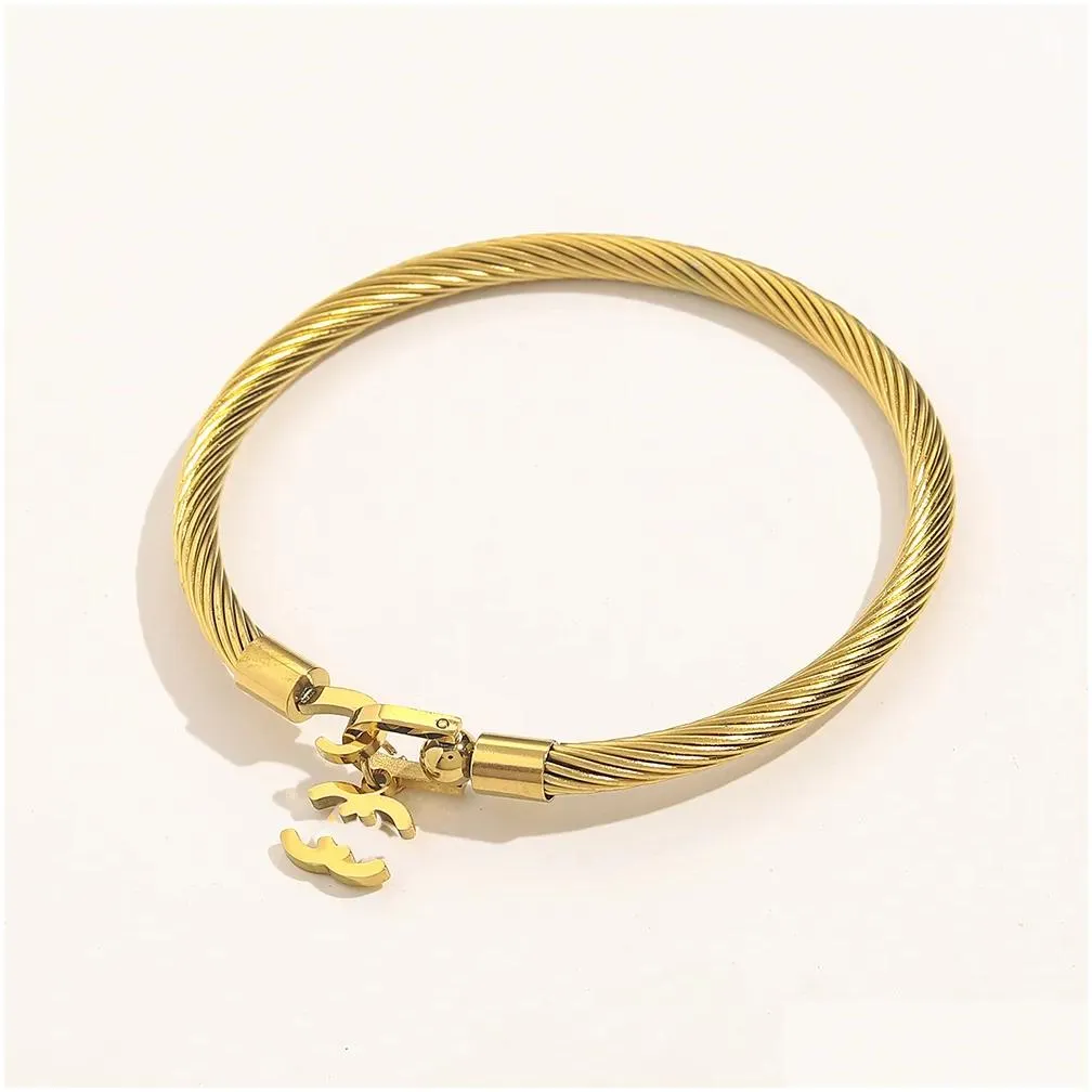 925 silver designer bracelet fashion princess gift jewelry bracelet 18k gold plated women`s love cuff bangle luxury party wedding jewelry wholesale