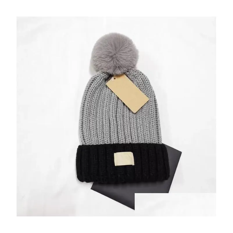 luxury winter brand beanie hats womens fashion designers bonnet warm knitted hat beanies outdoor leisure warmth caps