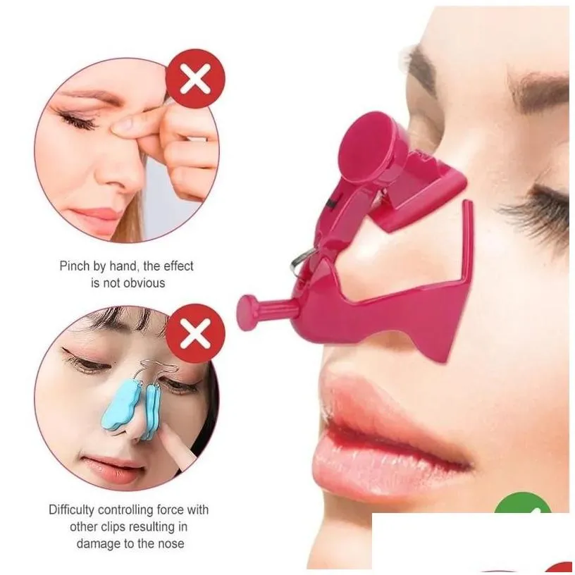 snoring cessation nose shaper up sha hine lifting bridge straightening clip face lift corrector beauty tool care 231023 drop delivery