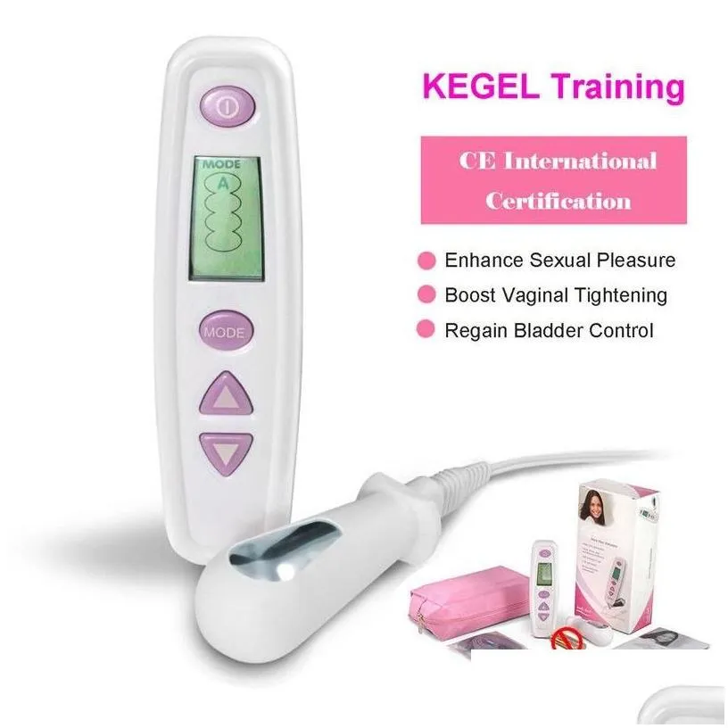 feminine hygiene tens/ems peic floor stimator trainer for women beauty and health kegel exerciser womens muscles drop delivery care