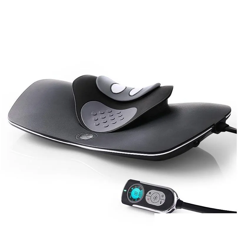 cervical vertebra massager with heat function for neck pain relief