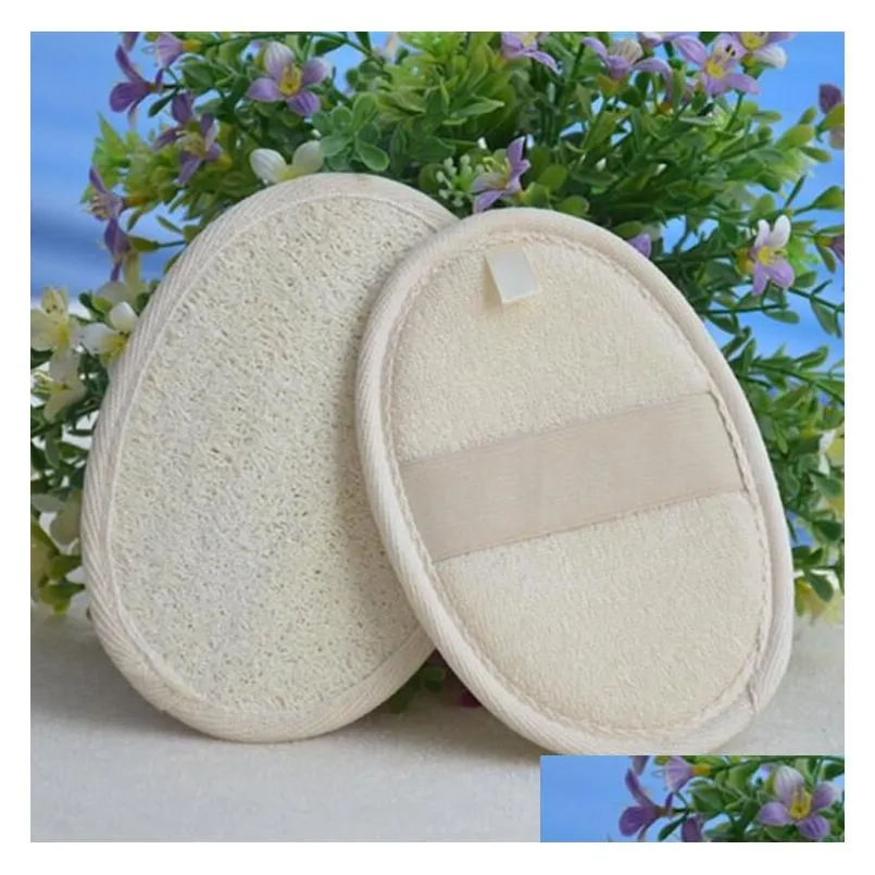 natural loofah pad loofah scrubber remove the dead skin loofah pad sponge for home or hotal