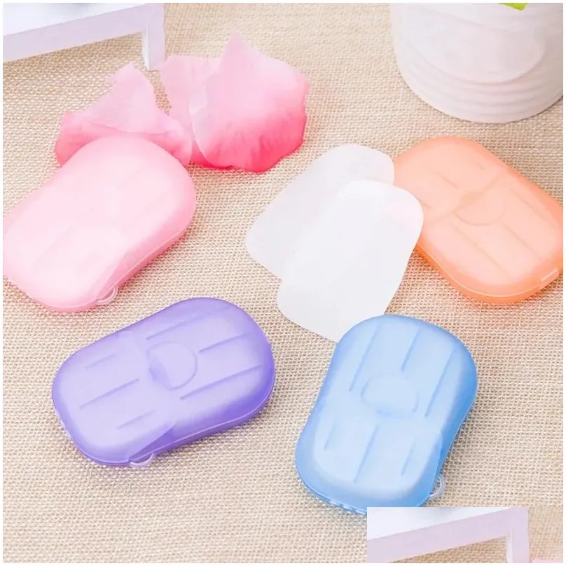 portable soap paper disposable soap paper flakes washing cleaning hand for kitchen toilet outdoor travel camping hiking