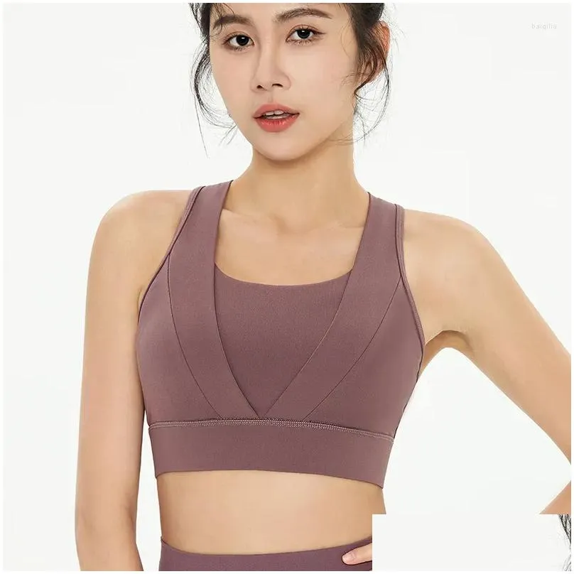 yoga outfit xlwsbcr sports bras gym top women push up bra running fitness training high support ladies without underwire wear