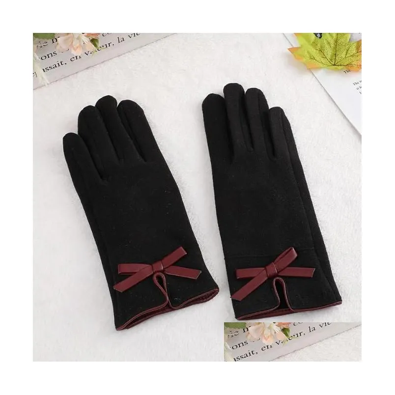 lu-409 high quality design new women`s waterproof and velvet warm fitness outdoor sports gloves