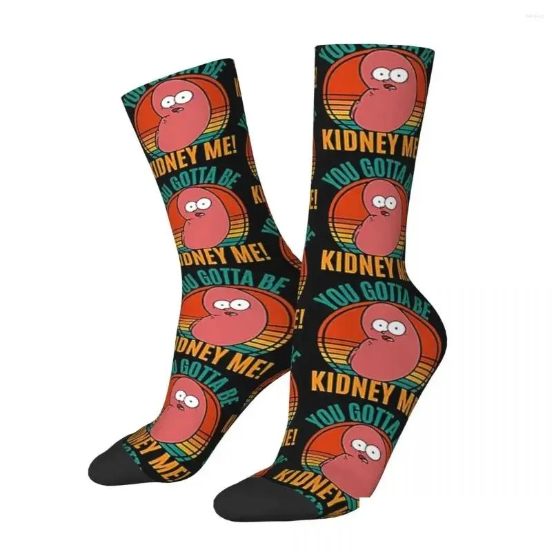 men`s socks kidney funny pun for a donor you gotta be me harajuku stockings all season long accessories unisex