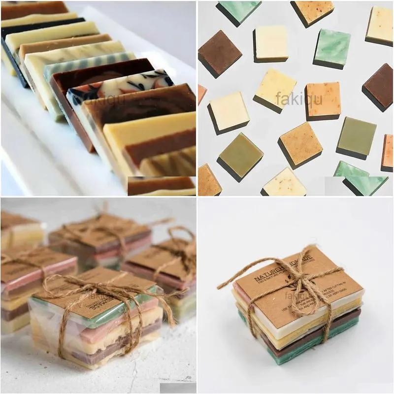 handmade soap hand soap cooled essential oil soap slices facial cleansing bathing savon eclaircissante pour peau noir body whitening soap