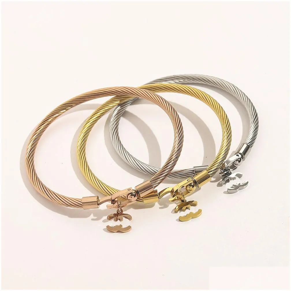 925 silver designer bracelet fashion princess gift jewelry bracelet 18k gold plated women`s love cuff bangle luxury party wedding jewelry wholesale