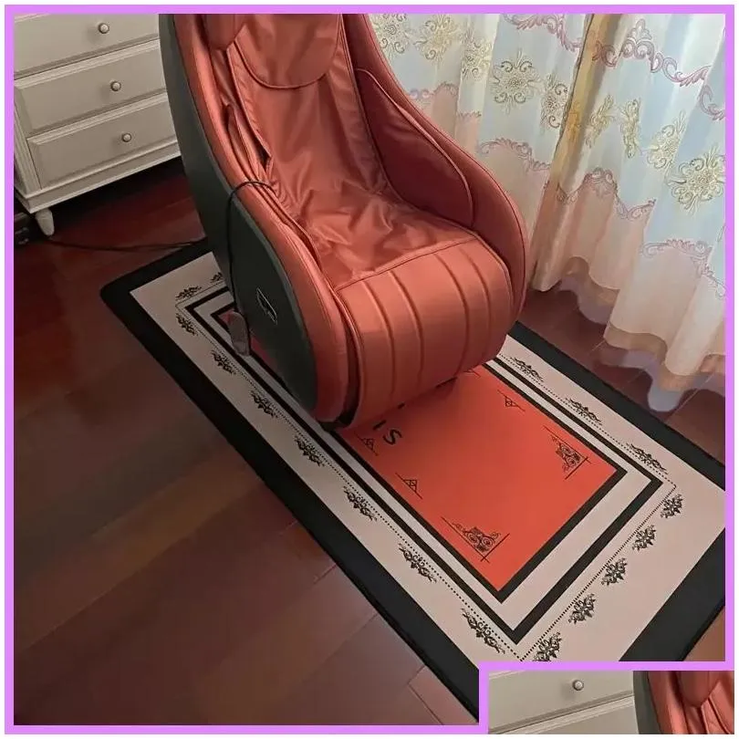 luxury orange carriage carpet room decor fashion brand rug living room bedside mattress clothes shop cloakroom mat designer home