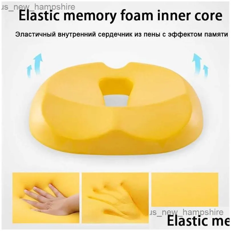 seat cushions memory foam seat cushion orthopedic pillow coccyx support buttock cushion office chair cushion car seat pain relief massage
