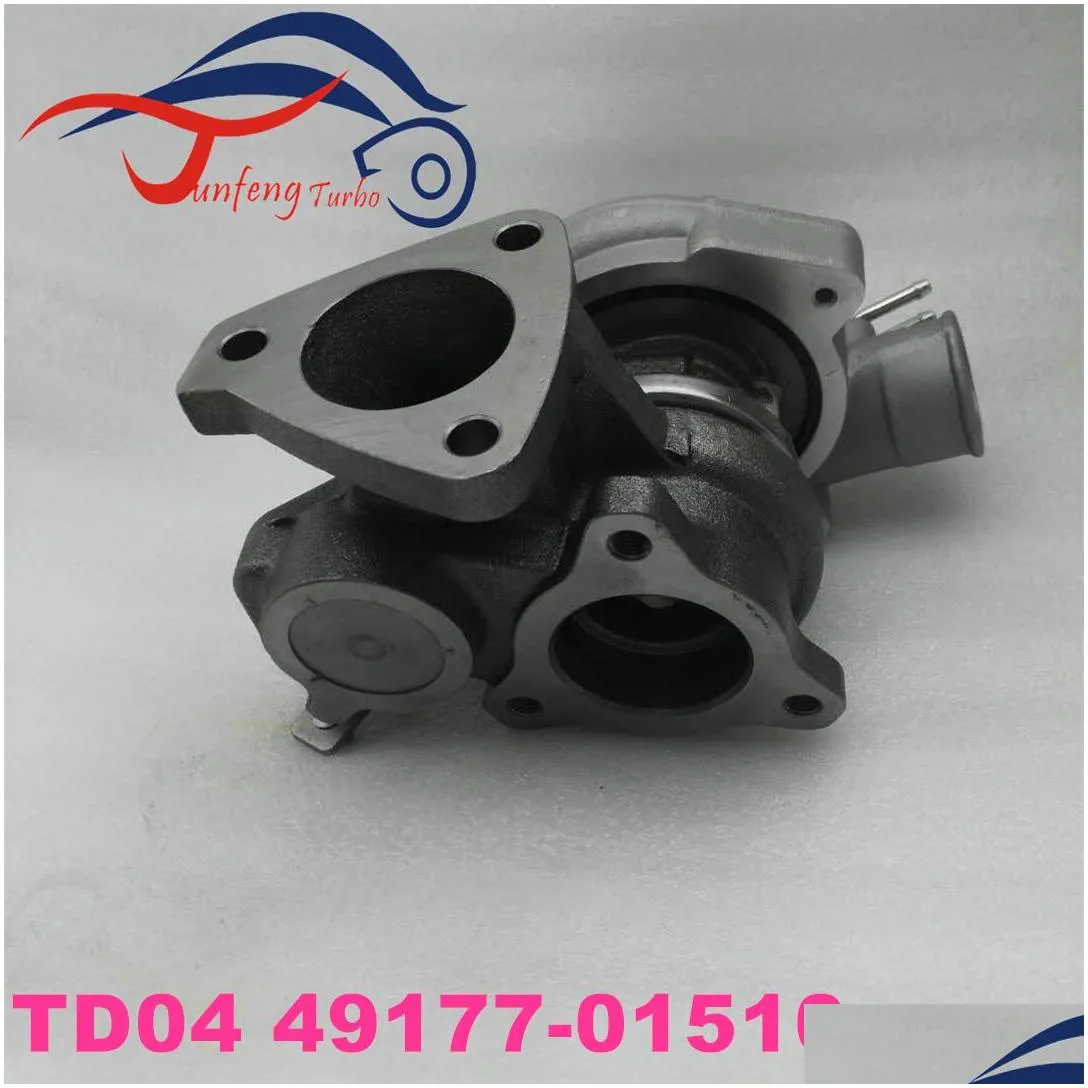 td04 turbocharger used for mitsubishi pajero ii l300 2.5 td with 4d56 engine 49177-01510 49177-01511 md168053