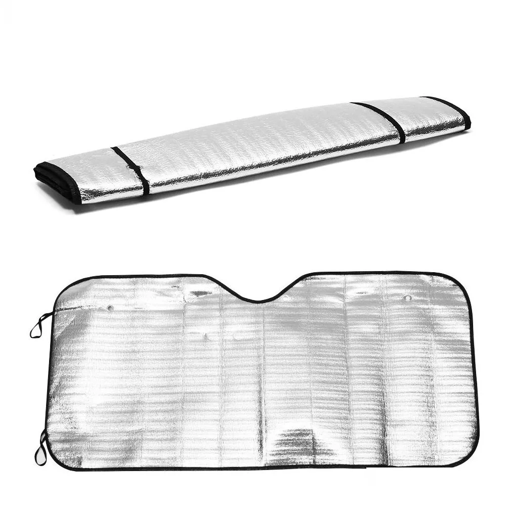 applied foldable car windshield visor cover block front rear window sunshade protect car window film sunscreen