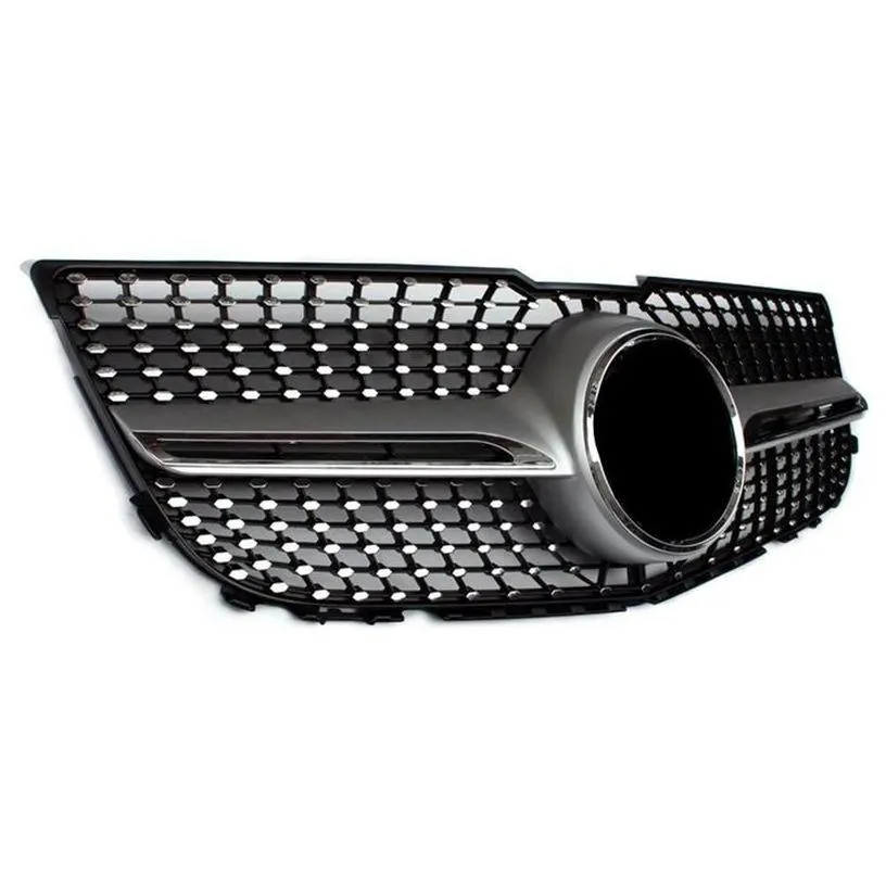 grilles glk x204 diamond abs material kidney 2012-2014 replacement center mesh grille front bumper drop delivery mobiles motorcycles