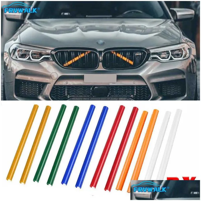 tools new car front grille trim strips styling accessories for bmw f30 f20 0 x1 x3 x4 x5 x6 g01 g30