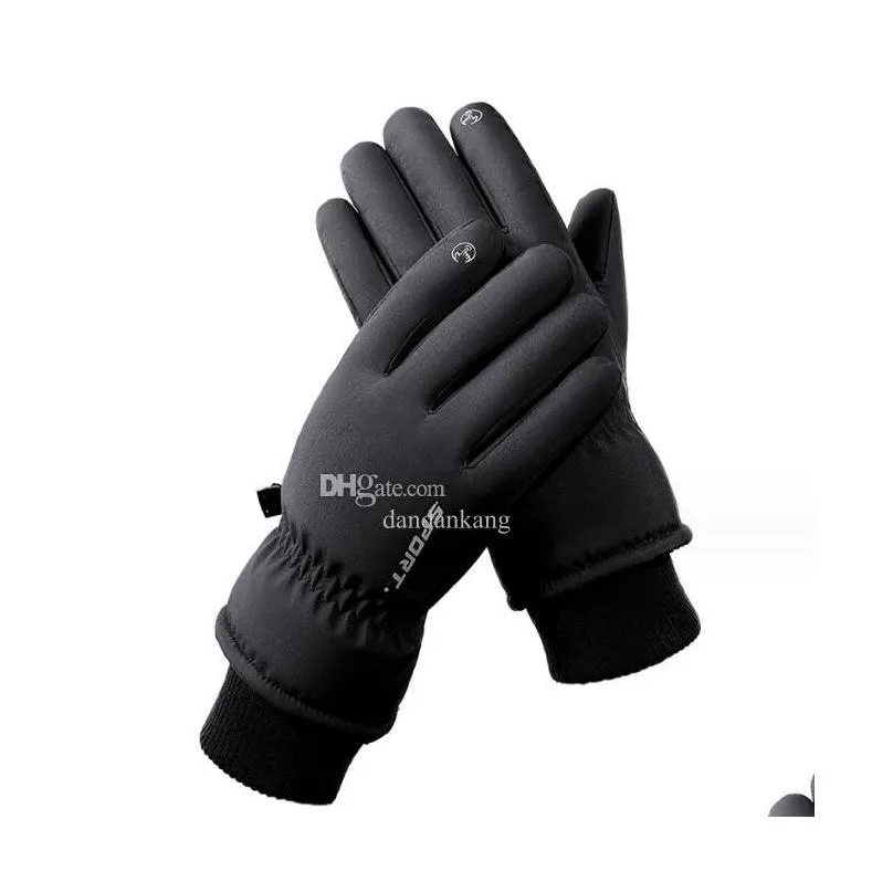 touchscreen warm gloves mens winter thermal gloves women anti slip glove water resistant windproof thermal ski mittens for driving cycling