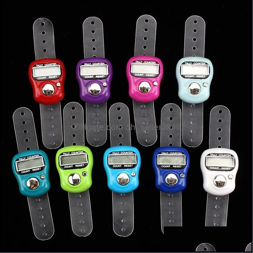 finger hand band screen tally electronic lcd digital counter mini ring hold head count tasbih tasbeeh pgdew 544 t2