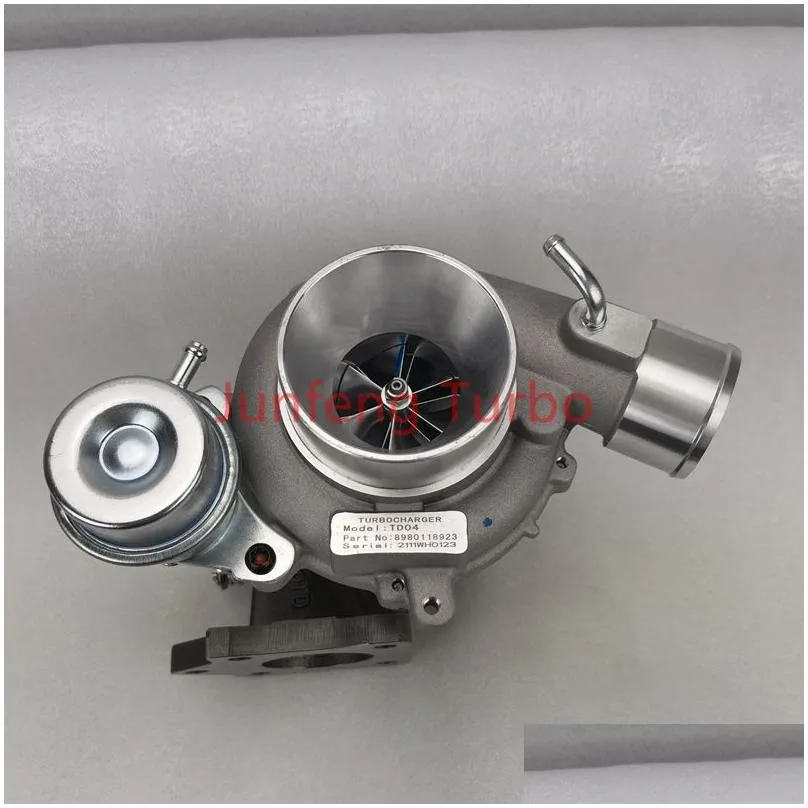 rhf4 upgraded turbocharger vife 8980118923 6 blades billet wheel 44mm x 63 mm with 5 blots flange