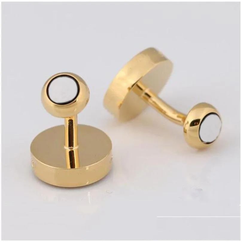luxury cuff links classic french shirt cufflinks for men wholesale price 4 colors