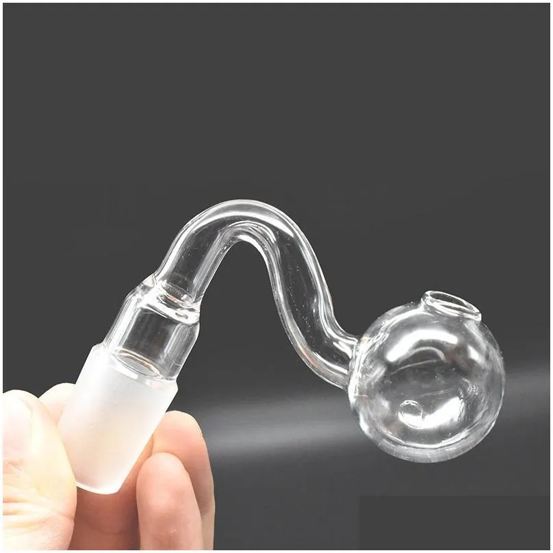 glass oil burner pipe thickness 10mm 14mm 18mm male female for oil rigs glass water pipe 30mm diameter of the ball