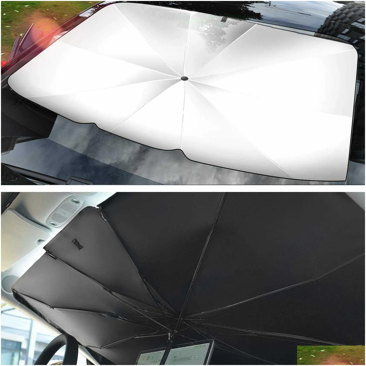 new car sunshade umbrella car front window sunshade cover car sunshade cover car windshield protection accessories