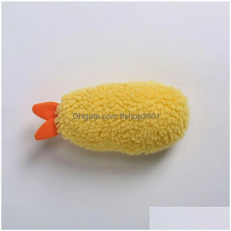 tempura fried shrimp pet toy lovely vocal dog supplies soft plush dog toys ins animal toys pet supply3136103