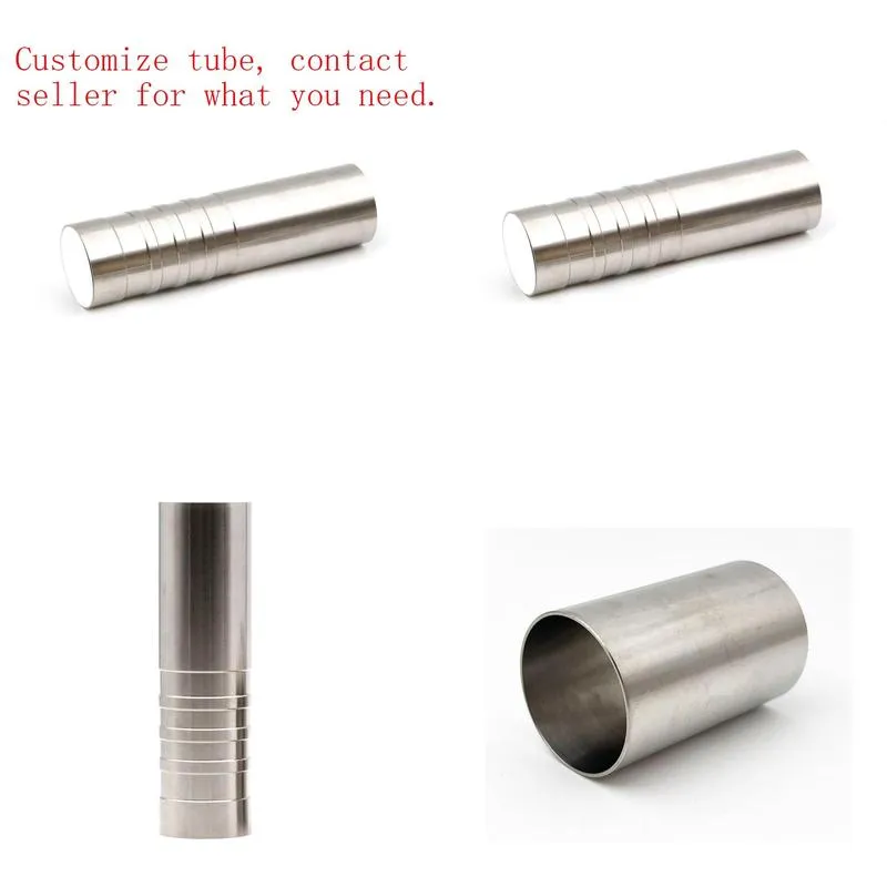 6.2 inch gr5 titanium tube only for car use