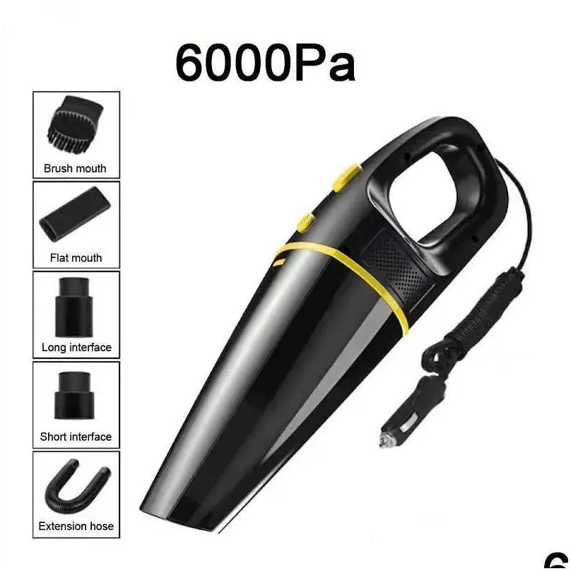 new 20000pa portable wireless vacuum cleaner for car cleaning 120w high power suction handheld vaccum cleaners for car home office