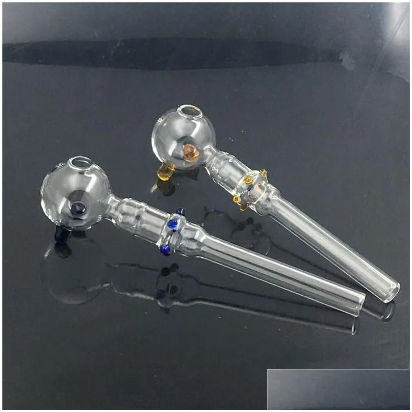 creative 5.5 inch clear straightglass pipe pyrex oil burner pipes glass tube oil burner pipe for smoking tube
