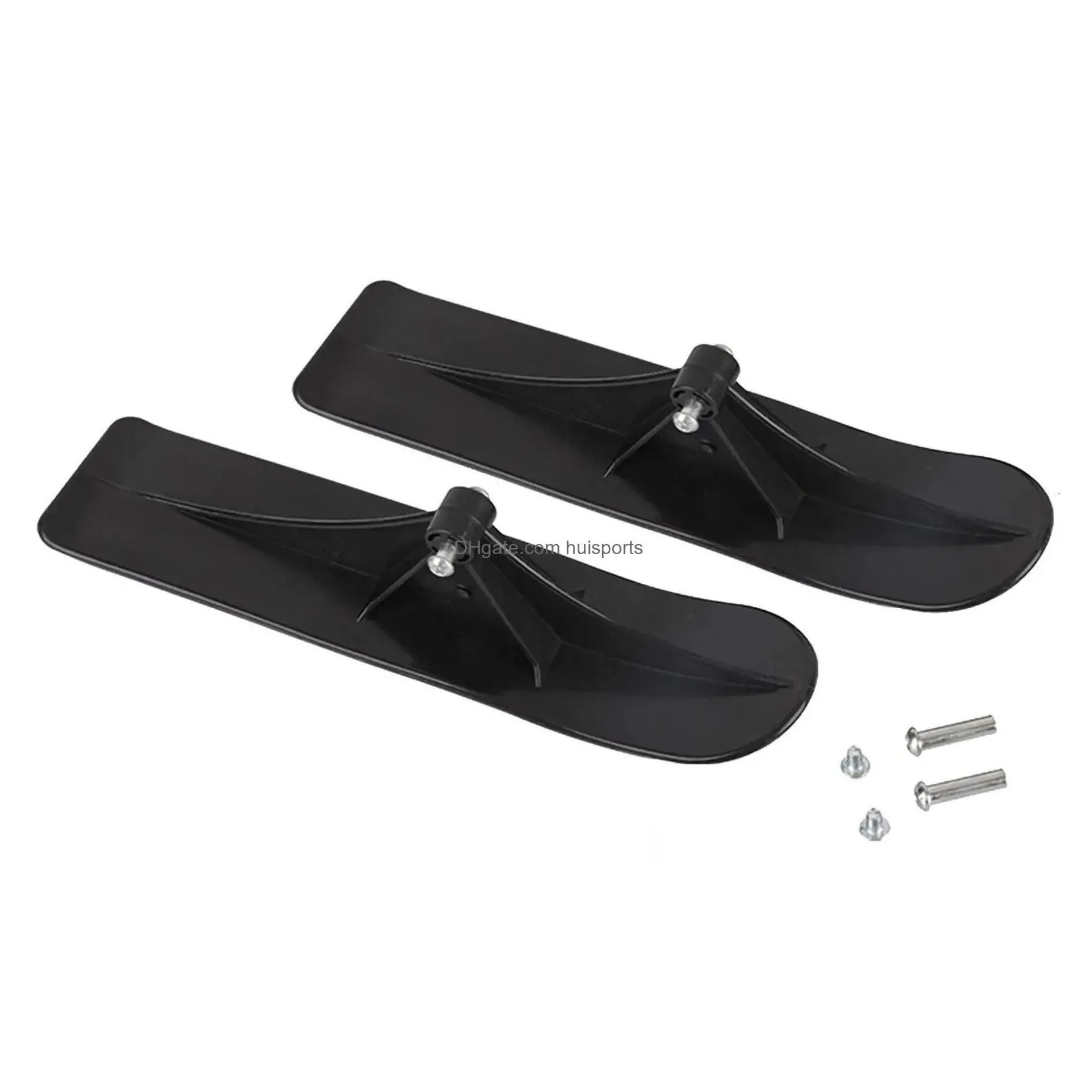 sledding ski scooter sleigh easy to install flat bottom durable board for downhill snowmobile snowboard winter beginner drop deliver