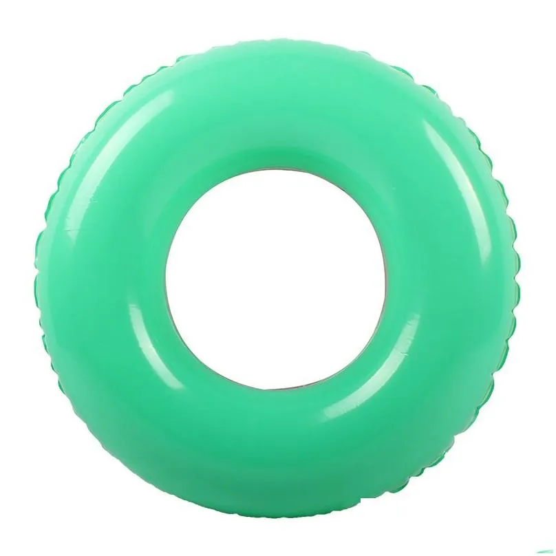 60/70/80/90cm swimming pool lifebuoy swim ring inflatable toys life buoy watermelon orange fruit design swimming rings