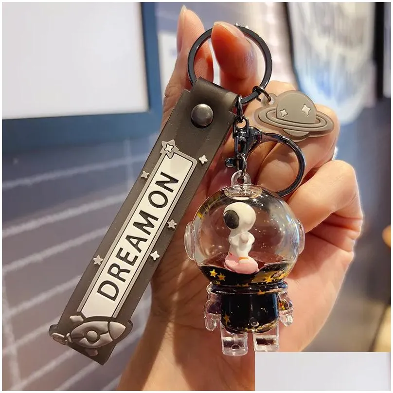 party favor new creative astronaut astronaut doll drifting bottle key chain car pendant bag pendant