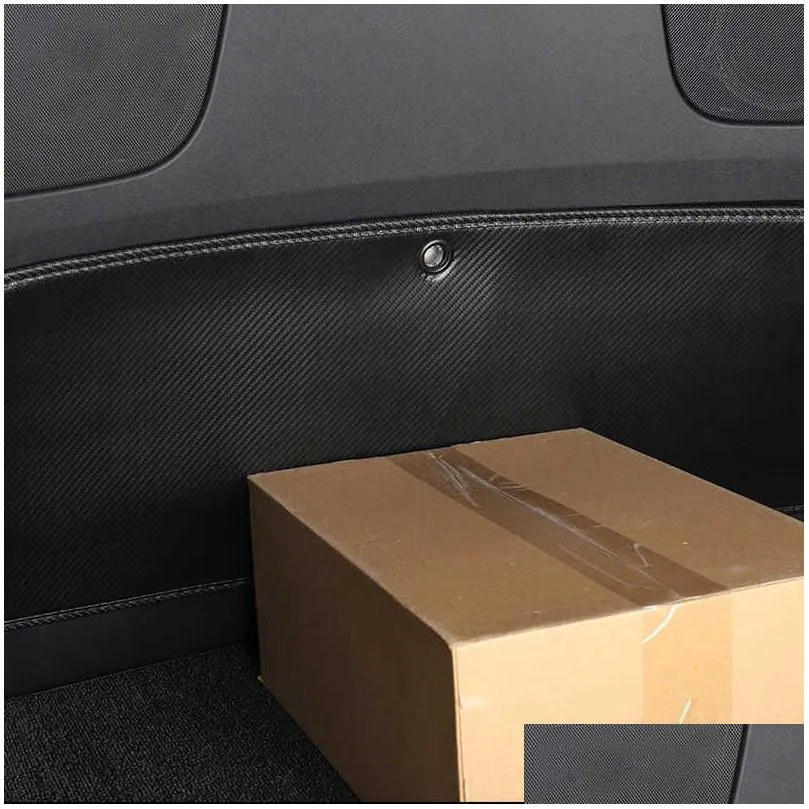 new for tesla model y rear seat anti-kick anti-dirty pad rear trunk protection pad cover car styling modification accessories