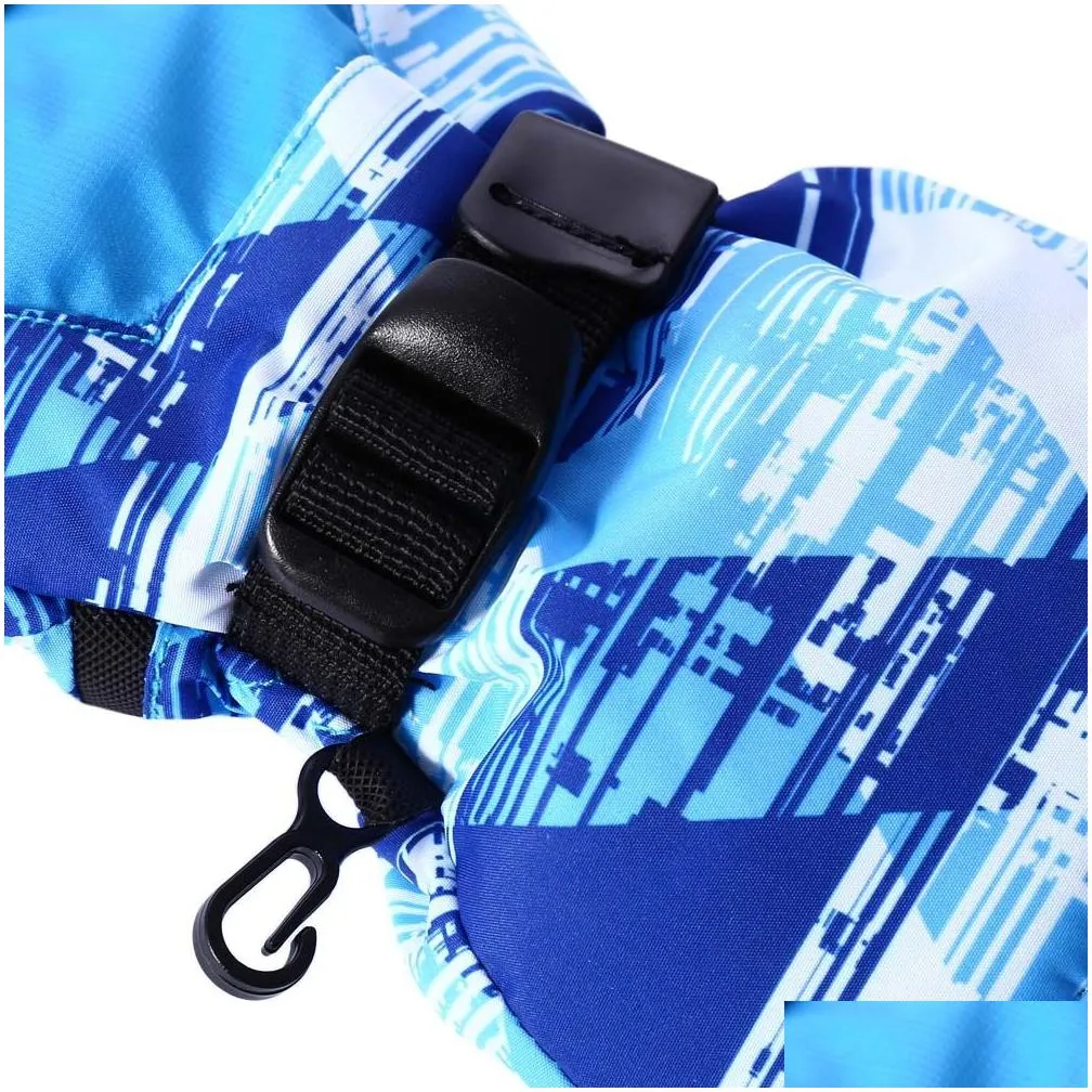 ski gloves with water resistant windproof warm function lightweight and durable, soft, flexible, comfortable and breathable